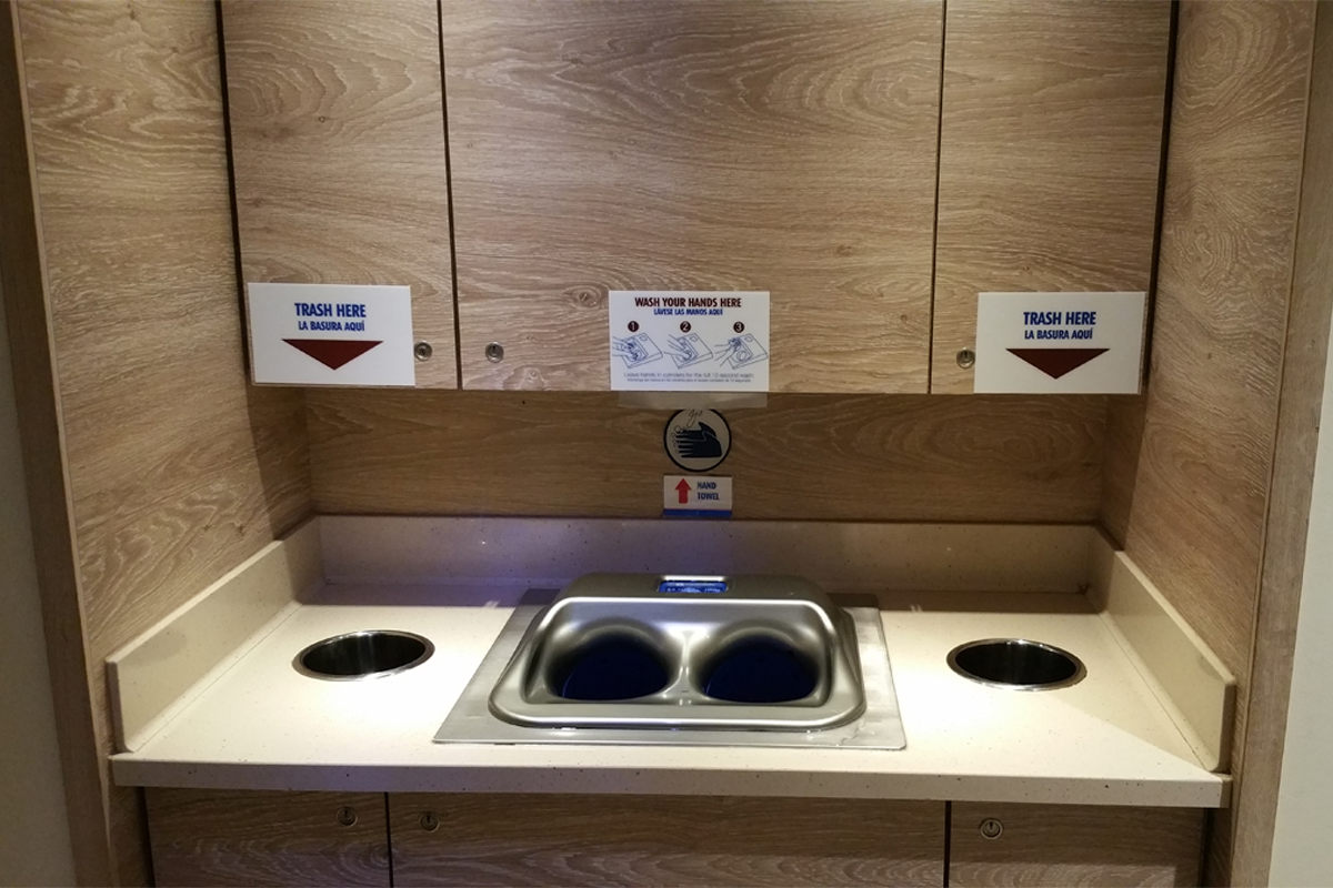 CleanTech ELFC Automatic Hand Washing Station Meritech